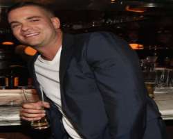 Mark Salling consuming alcohol